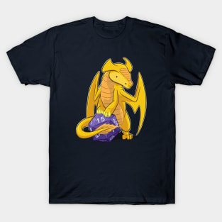 D20 Gold Dragon T-Shirt